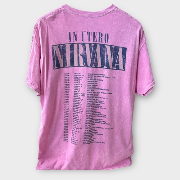 Nirvana “In Utero Live ‘93” Tour Tee – XL (BNWOT, Distressed Flaw) - Picture 6 of 7